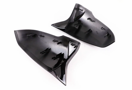 Coques de rétroviseurs type M Performance noires brillantes pour BMW X1 E84 (2009 - 2015)