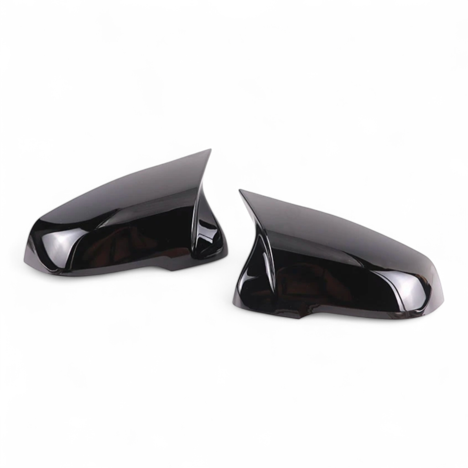 Coques de rétroviseurs type M Performance noires brillantes pour BMW X1 F48 (2015 - 2022)