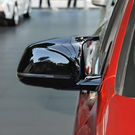 Coques de rétroviseurs type M Performance noires brillantes pour BMW X3 F25 (2010 - 2017)