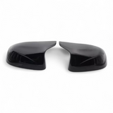 Coques de rétroviseurs type M Performance noires brillantes pour BMW X6 F16 (2014 - 2019)
