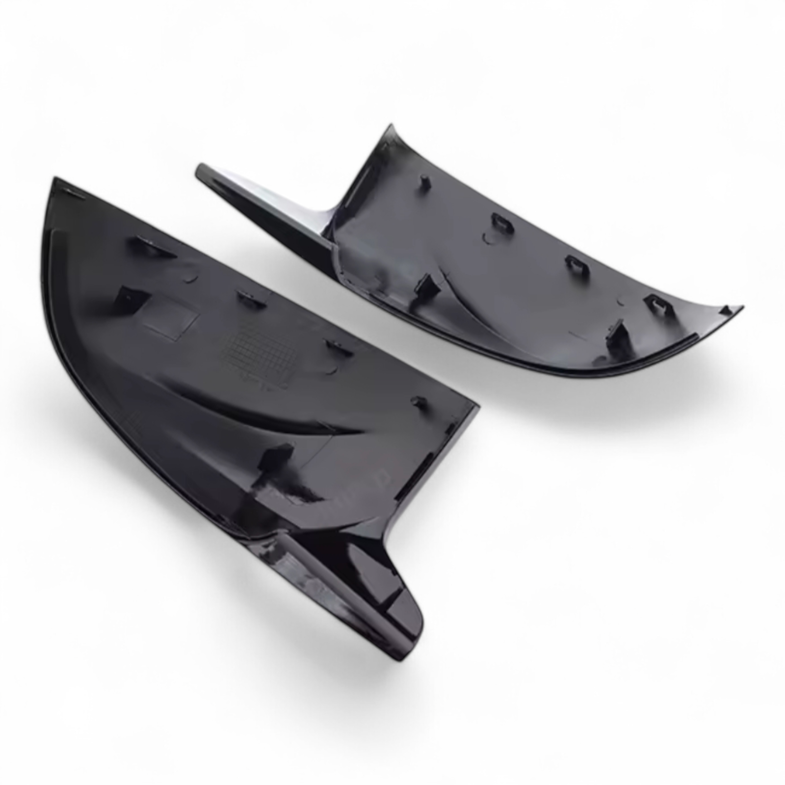 Coques de rétroviseurs type M Performance noires brillantes pour BMW X6 F16 (2014 - 2019)