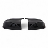 Coques de rétroviseurs type M Performance noires brillantes pour BMW X6 F16 (2014 - 2019)