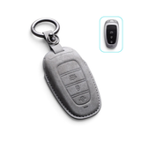 Coque de clé Alcantara pour Hyundai