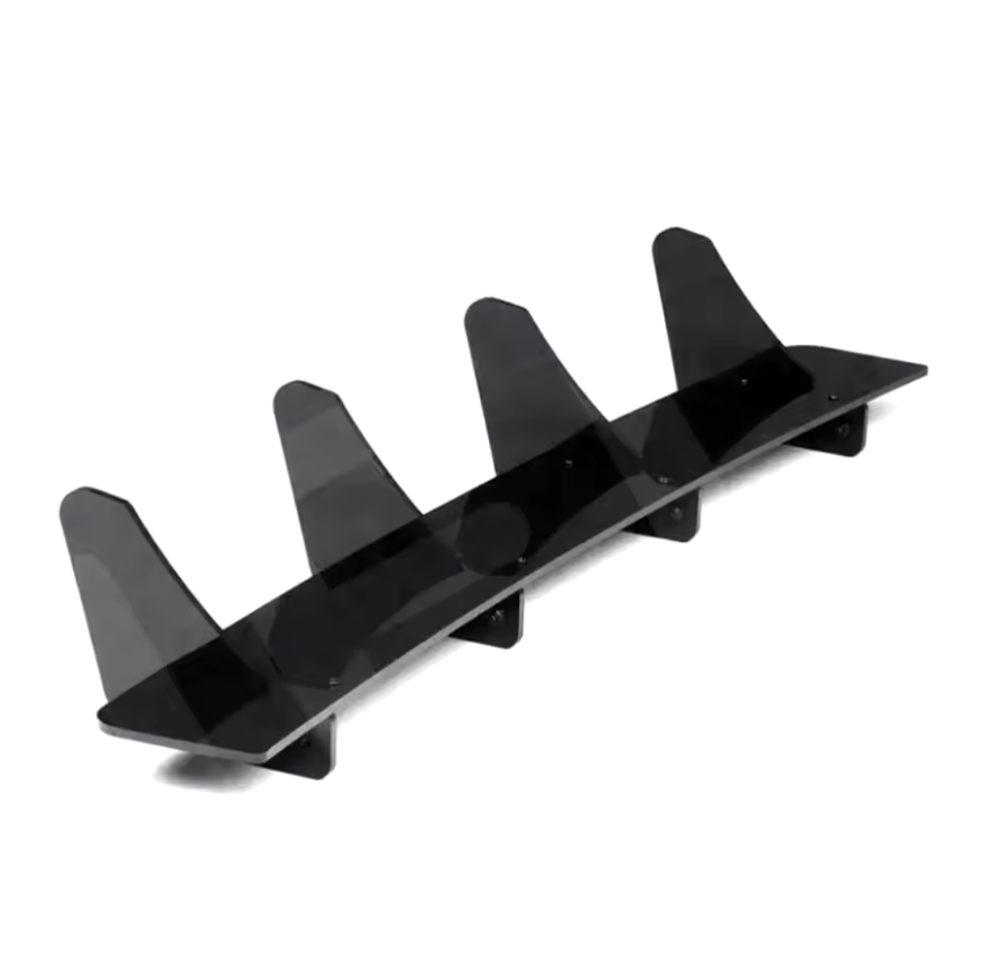 Diffuseur de pare-choc arrière Performance pour VW GOLF 7, GOLF GTI et R (2012 à 2021)