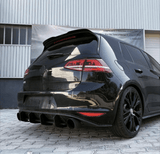 Diffuseur de pare-choc arrière Performance pour VW GOLF 7, GOLF GTI et R (2012 à 2021)
