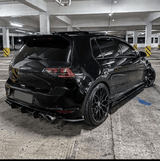 Diffuseur de pare-choc arrière Performance pour VW GOLF 7, GOLF GTI et R (2012 à 2021)