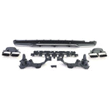 Diffuseur et sorties d'échappement pare-choc arrière look 63 AMG pour Mercedes Classe C Berline W205 (2014 à 2021)