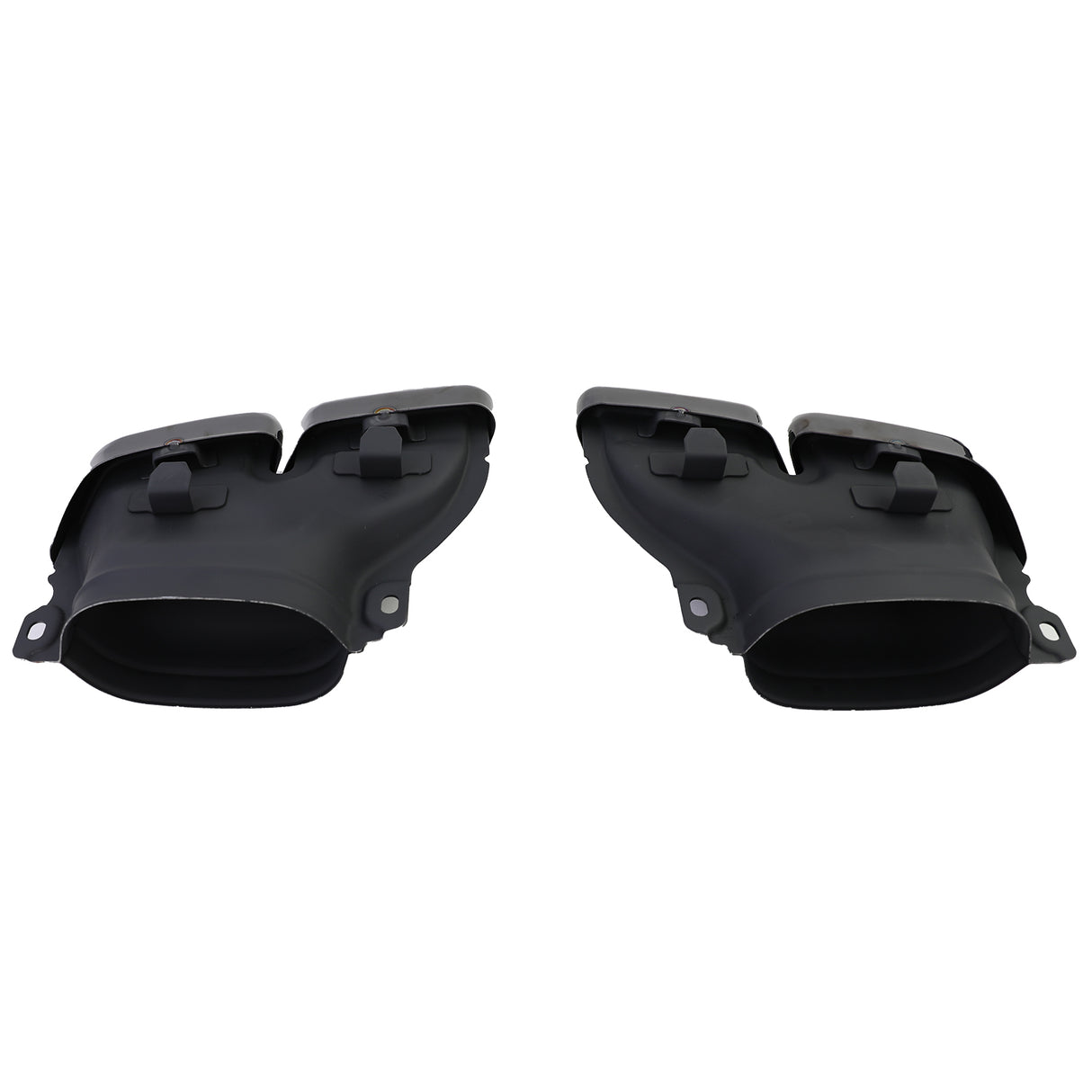 Diffuseur et sorties d'échappement pare-choc arrière look 63 AMG pour Mercedes Classe C Berline W205 (2014 à 2021)