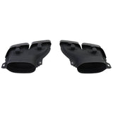 Diffuseur et sorties d'échappement pare-choc arrière look 63 AMG pour Mercedes Classe C Berline W205 (2014 à 2021)