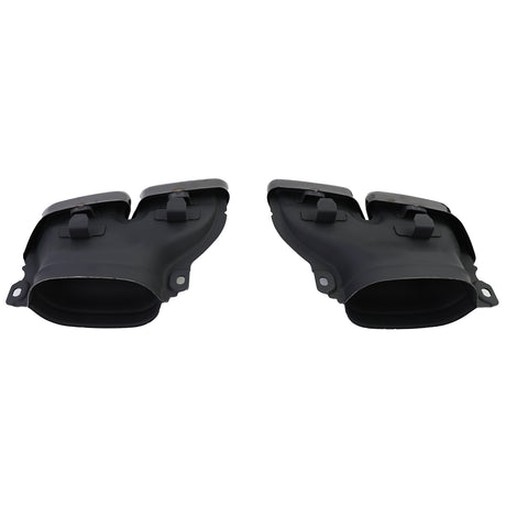 Diffuseur et sorties d'échappement pare-choc arrière look 63 AMG pour Mercedes Classe C Berline W205 (2014 à 2021)