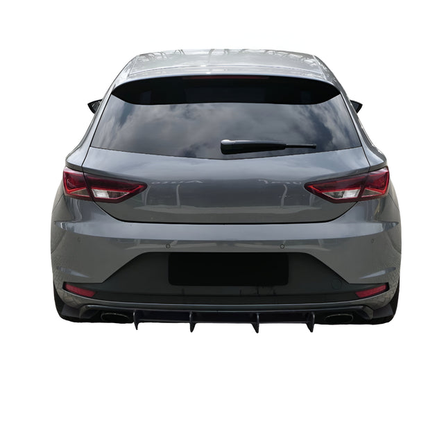 Diffuseur pare-choc arrière pour Seat Leon III Cupra 5F (2012 à 2020)