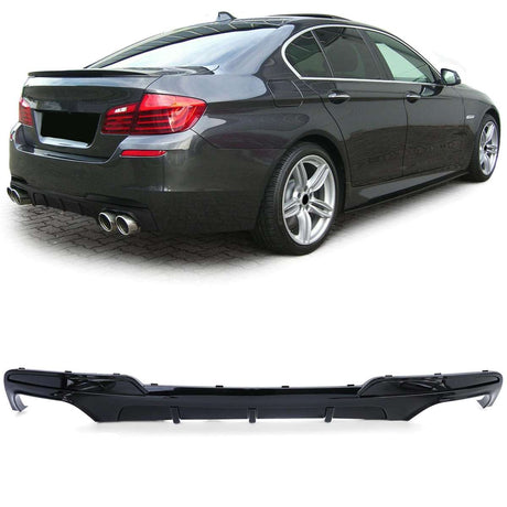 Diffuseur pare-choc arrière type M Performance pour BMW Série 5 F10 (2010 à 2018)