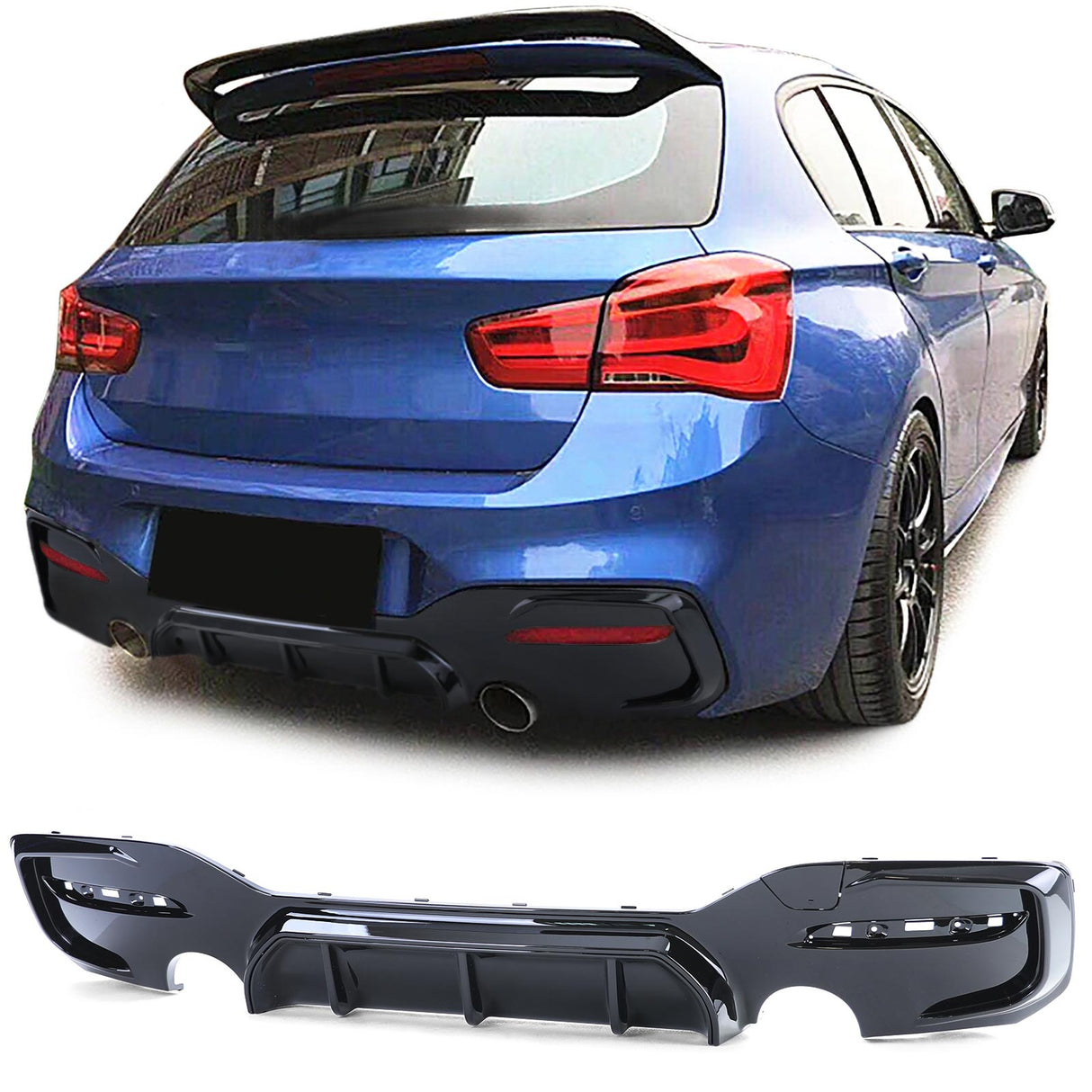 Diffuseur arriere BMW Serie 1 F20 M135I M140I type M Performance