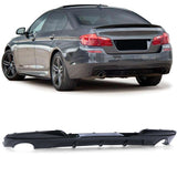 Diffuseur pare-choc arrière type M Performance pour BMW Série 5 F10 (2010 à 2018)