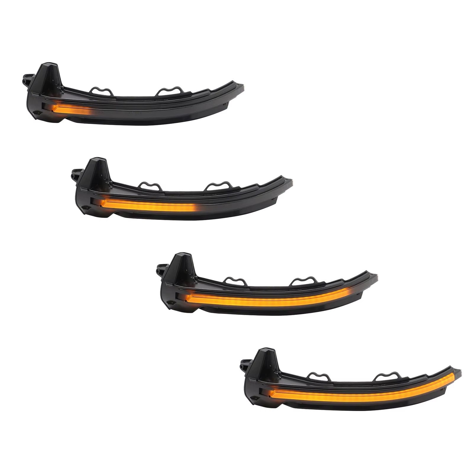 AUDI A3, S3, RS3 8V - Glossy black mirrors covers