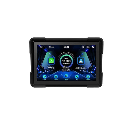 Écran GPS connecté Android Auto et Carplay pour moto