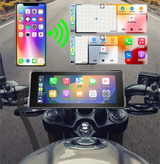 Écran GPS connecté Android Auto et Carplay pour moto