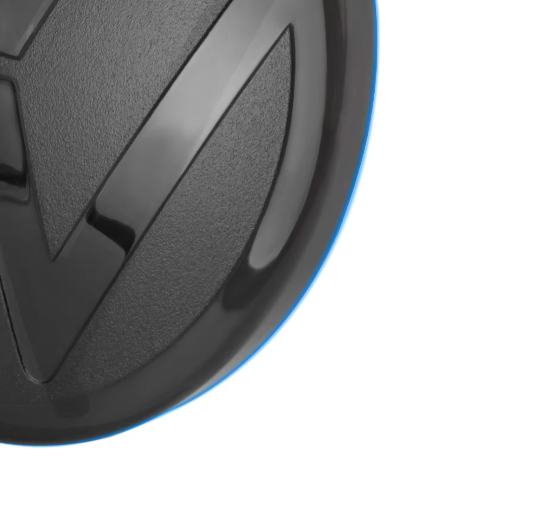 Black front and rear emblems with VW Tiguan logos (2016 - 2024)