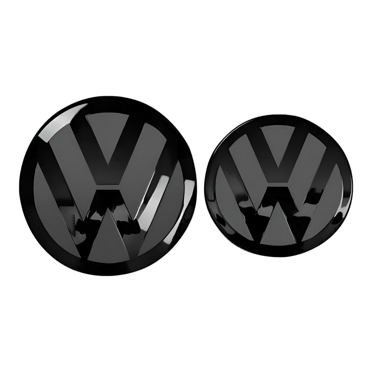 Black front and rear emblems with VW Tiguan logos (2016 - 2024)
