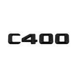 Emblèmes de coffres noirs logos Mercedes Classe C