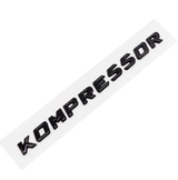 Emblèmes de coffres noirs logos Mercedes Classe C