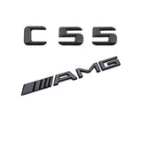 Emblèmes de coffres noirs logos Mercedes Classe C