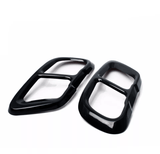 Embouts Sorties Enjoliveurs d'échappements noires BMW M look pour BMW X5 G05, X6 G06 et X7 G07