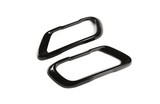 Embouts Sorties Enjoliveurs d'échappements noires BMW M look pour BMW X5 G05, X6 G06 et X7 G07