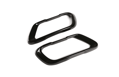 Embouts Sorties Enjoliveurs d'échappements noires BMW M look pour BMW X5 G05, X6 G06 et X7 G07