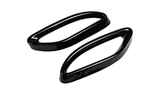 Embouts d'Echappement Performance Noirs pour Mercedes CLA C117 AMG Line (2013-2019)