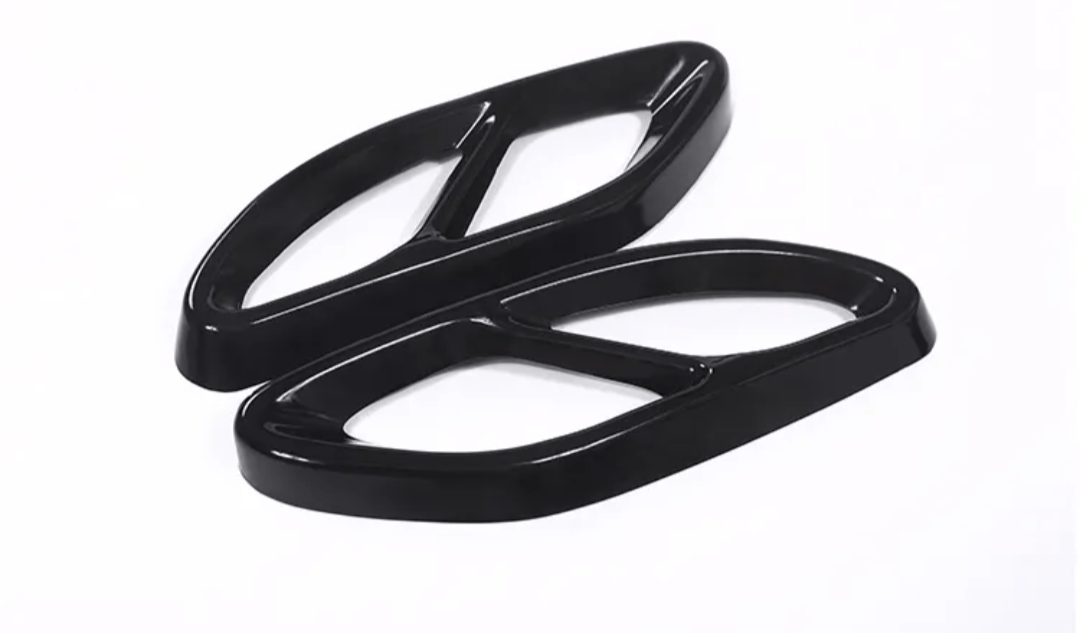 Embouts d'Echappement Performance Noirs pour Mercedes CLA C117 AMG Line (2013-2019)