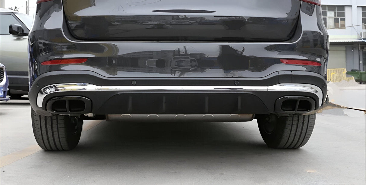 Embouts d'Échappements Performance Noirs pour Mercedes GLC W253 C253 type AMG (2015-2022)