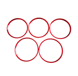 Entourages Grilles de Climatisation Rouge Bleu Doré pour Mercedes GLA X156 - 2014 à 2020