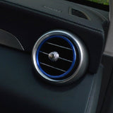 Entourages Grilles de Climatisation Rouge Bleu pour Mercedes Classe C W205 - 2014 à 2021
