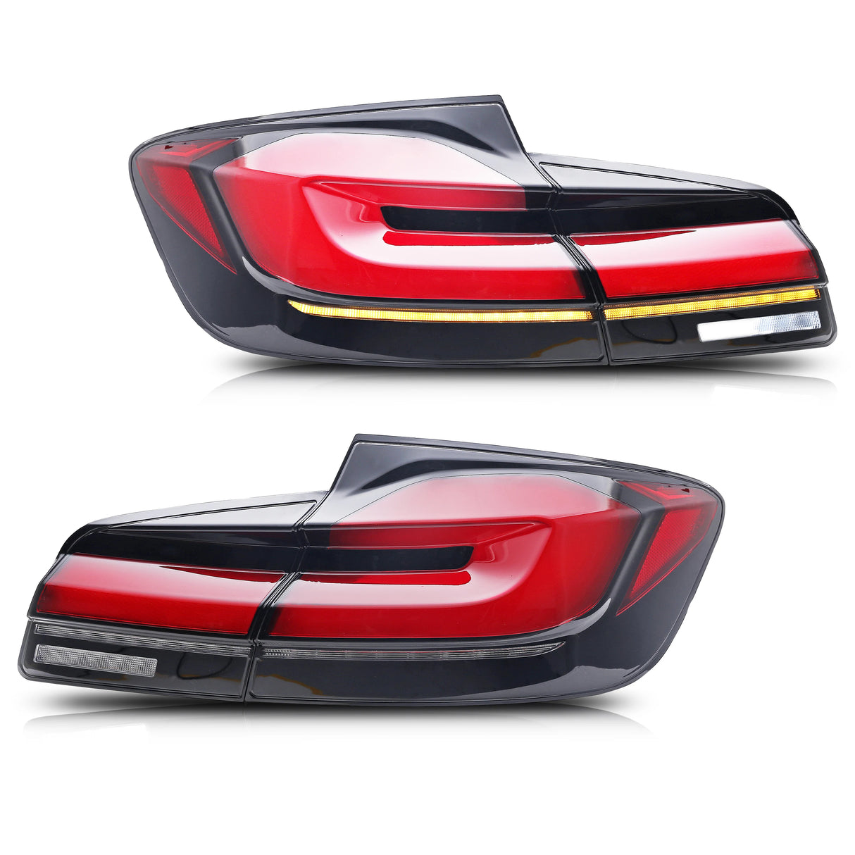 Feux Arrières OLED Look LCI G30 pour BMW Série 5 F10 (2010–2017)
