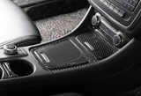 Garniture console centrale carbone pour Mercedes Classe A W176 - 2012 à 2018