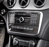 Garniture console centrale carbone pour Mercedes Classe A W176 - 2012 à 2018