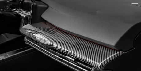 Garniture tableau de bord carbone pour VW GOLF 8 - 2019 à 2024