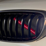 Garnitures Barres de renfort de calandres avant BMW V-Brace de Couleur Blanche Rouge Vert Bleu Jaune