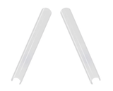 Garnitures Barres de renfort de calandres avant V-Brace Blanches pour BMW