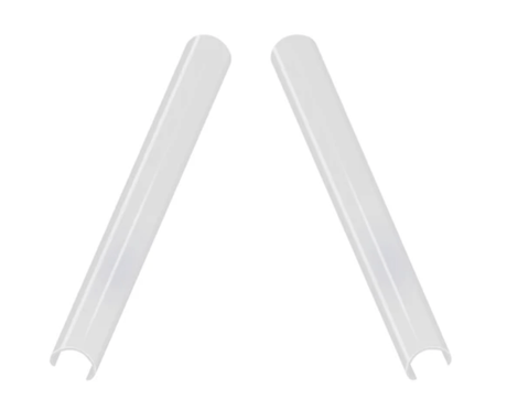 Garnitures Barres de renfort de calandres avant V-Brace Blanches pour BMW