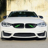 Garnitures Barres de renfort de calandres avant BMW V-Brace de Couleur Blanche Rouge Vert Bleu Jaune