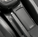 Garnitures de console centrale habillage intérieur carbone pour Volkswagen Golf 6