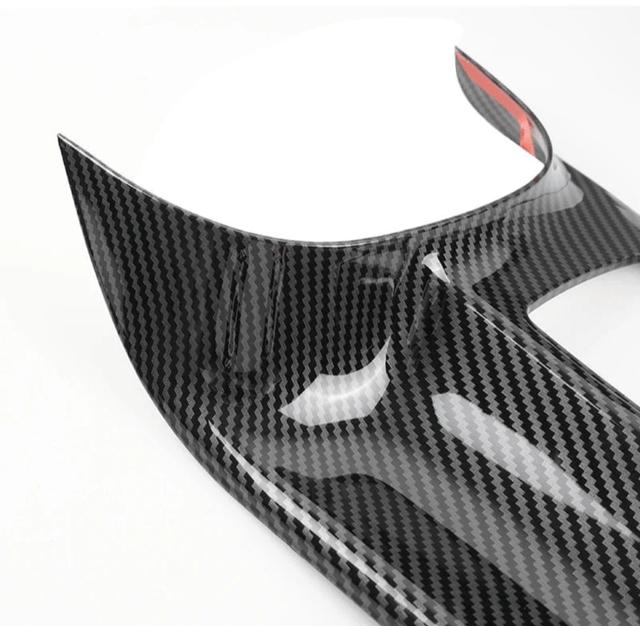 Garnitures de console centrale habillage intérieur carbone pour Volkswagen Golf 6