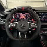 Volant à Méplat Performance Carbone Pour VW Golf 7 - 2012 à 2021