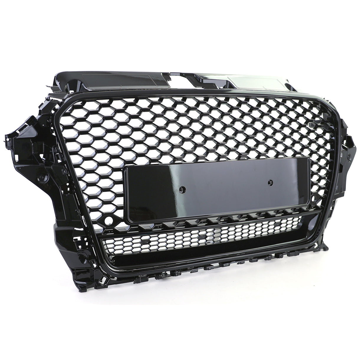 Grille de calandre noire nid d'abeille type RS3 pour Audi A3 8V (2012 - 2020)