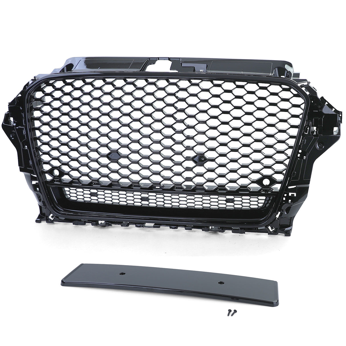 Grille de calandre noire nid d'abeille type RS3 pour Audi A3 8V (2012 - 2020)