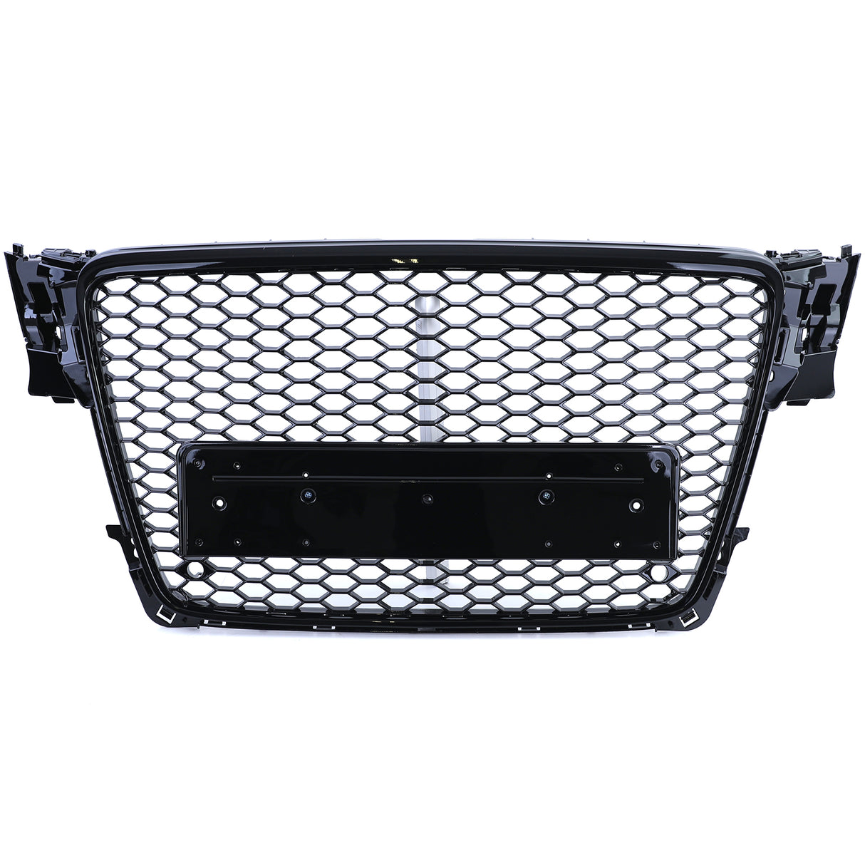 Grille de calandre noire nid d'abeille type RS4 pour Audi A4 B8 (2007 - 2015)