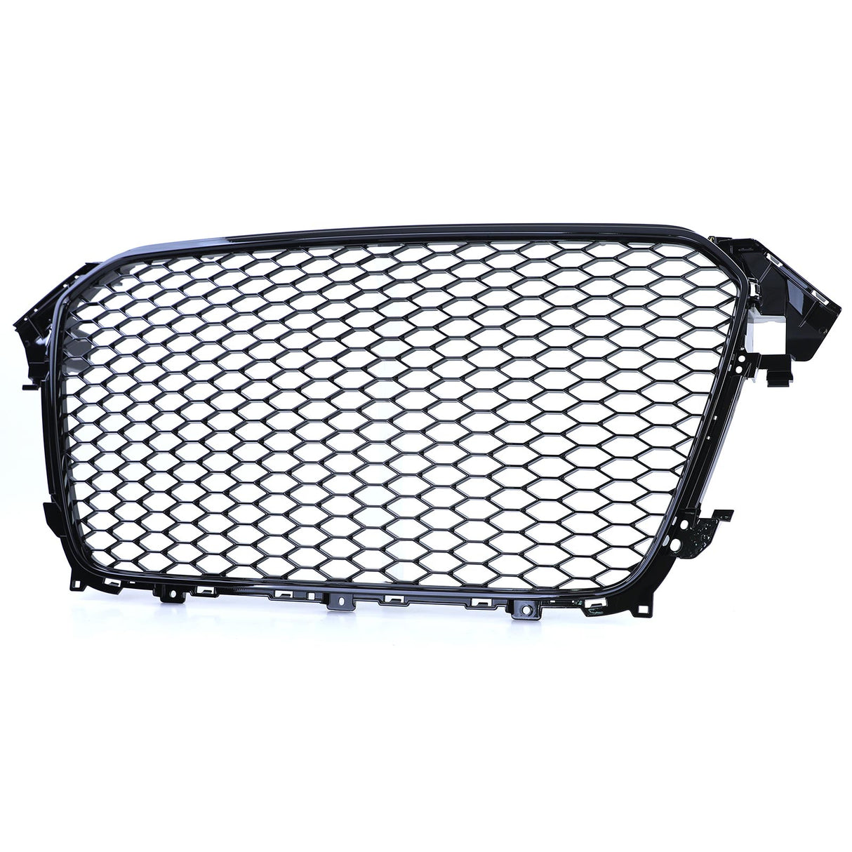 Grille de calandre noire nid d'abeille type RS4 pour Audi A4 B8 (2007 - 2015)