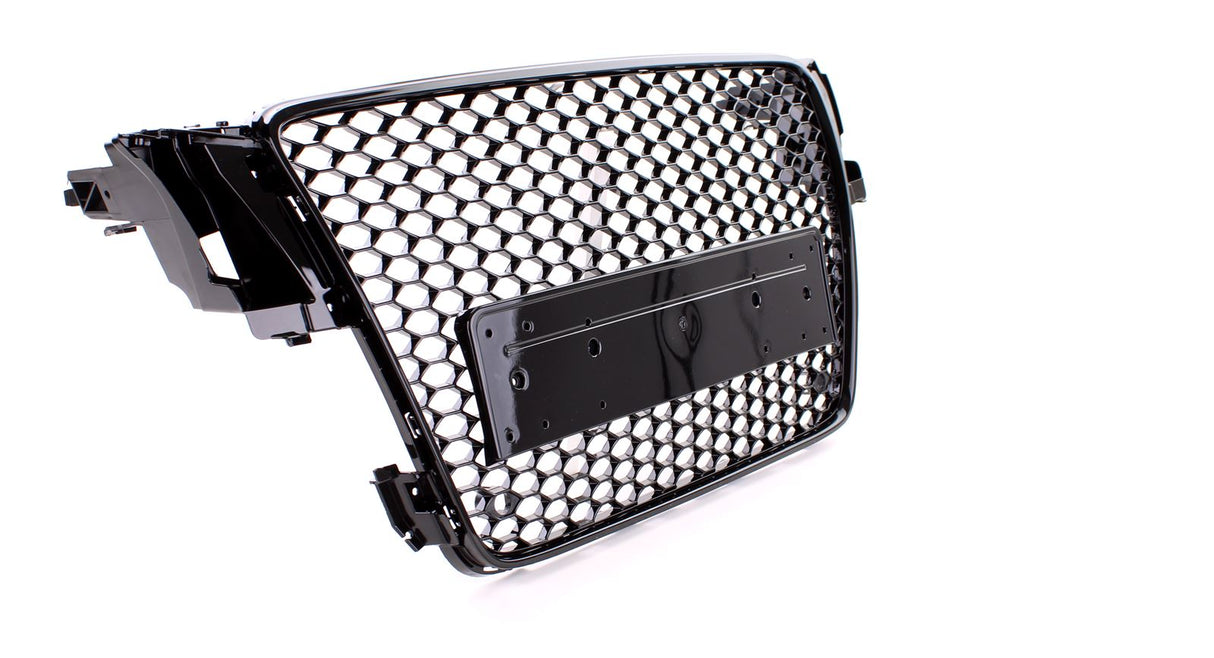 Grille de calandre noire nid d'abeille type RS5 pour Audi A5 B8 (2007 - 2017)